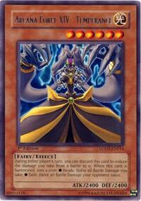 Arcana Force XIV - Temperance - Light of Destruction (LODT) #LODT-EN014 - Rare YuGiOh Trading Card