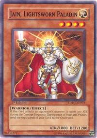 Jain, Lightsworn Paladin - Light of Destruction (LODT) #LODT-EN018 - Common / Short Print YuGiOh Trading Card