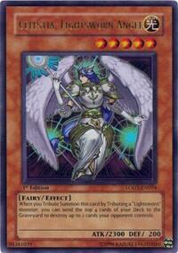 Celestia, Lightsworn Angel - Light of Destruction (LODT) #LODT-EN024 - Ultra Rare YuGiOh Trading Card