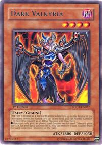 Dark Valkyria - Light of Destruction YuGiOh trading card