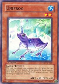 Unifrog - Light of Destruction YuGiOh trading card