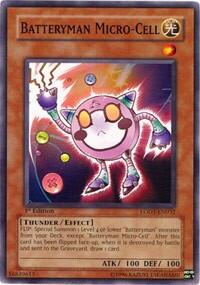 Batteryman Micro-Cell - Light of Destruction (LODT) #LODT-EN032 - Common / Short Print YuGiOh Trading Card