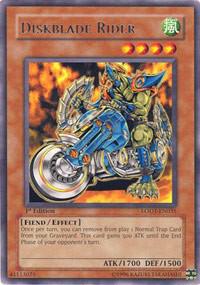 Diskblade Rider - Light of Destruction YuGiOh trading card