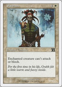 Pacifism - Classic Sixth Edition (6ED) #33 - Common Magic: The Gathering Trading Card
