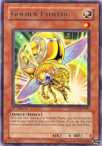 Golden Ladybug - Light of Destruction (LODT) #LODT-EN036 - Rare YuGiOh Trading Card