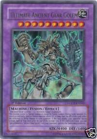 Ultimate Ancient Gear Golem - Light of Destruction (LODT) #LODT-EN043 - Ultra Rare YuGiOh Trading Card
