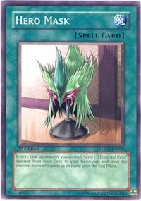 Hero Mask - Light of Destruction (LODT) #LODT-EN045 - Common / Short Print YuGiOh Trading Card