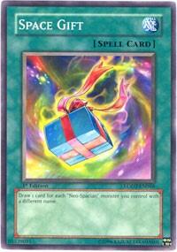 Space Gift - Light of Destruction (LODT) #LODT-EN046 - Common / Short Print YuGiOh Trading Card