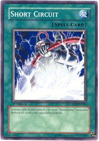Short Circuit - Light of Destruction YuGiOh trading card