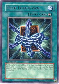 Deck Lockdown - Light of Destruction YuGiOh trading card