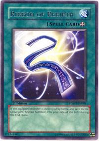 Ribbon of Rebirth - Light of Destruction YuGiOh trading card