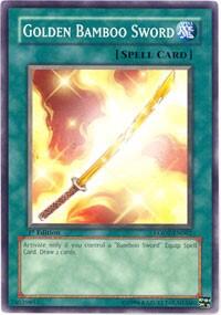 Golden Bamboo Sword - Light of Destruction (LODT) #LODT-EN062 - Common / Short Print YuGiOh Trading Card
