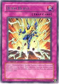 Hero Blast - Light of Destruction YuGiOh trading card