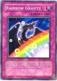 Rainbow Gravity - Light of Destruction YuGiOh trading card