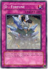 D - Fortune - Light of Destruction YuGiOh trading card
