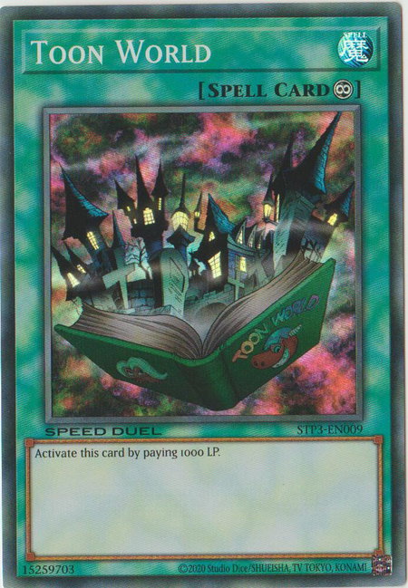 Toon World - Speed Duel: Tournament Pack 3 YuGiOh trading card