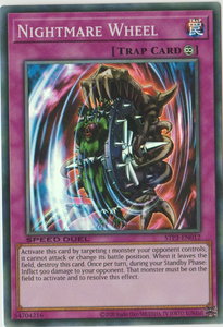 Nightmare Wheel - Speed Duel: Tournament Pack 3 (STP3) #STP3-EN012 - Super Rare YuGiOh Trading Card