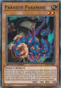 Parasite Paranoid - Speed Duel: Tournament Pack 3 (STP3) #STP3-EN020 - Common / Short Print YuGiOh Trading Card