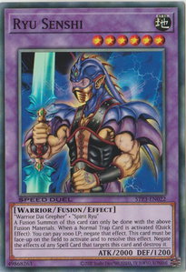 Ryu Senshi - Speed Duel: Tournament Pack 3 (STP3) #STP3-EN022 - Common / Short Print YuGiOh Trading Card