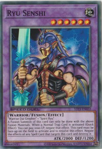 Ryu Senshi - Speed Duel: Tournament Pack 3 (STP3) #STP3-EN022 - Common / Short Print YuGiOh Trading Card