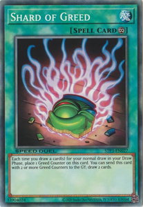 Shard of Greed - Speed Duel: Tournament Pack 3 (STP3) #STP3-EN027 - Common / Short Print YuGiOh Trading Card