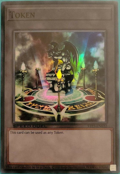 Token trading card from Speed Duel: Tournament Pack 3 Token - Speed Duel: Tournament Pack 3 YuGiOh trading card
