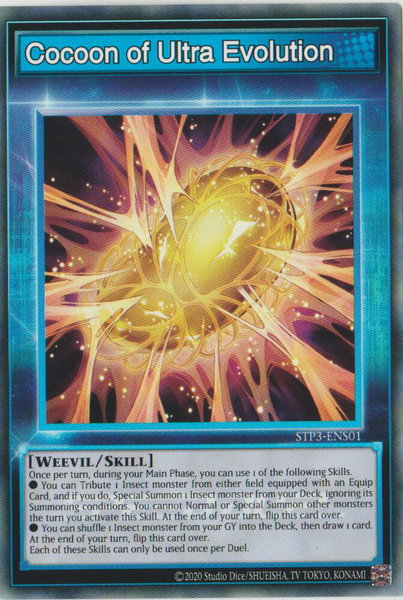 Cocoon of Ultra Evolution - Speed Duel: Tournament Pack 3 YuGiOh trading card