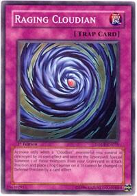 Raging Cloudian - Light of Destruction (LODT) #LODT-EN076 - Common / Short Print YuGiOh Trading Card