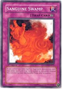 Sanguine Swamp - Light of Destruction (LODT) #LODT-EN077 - Common / Short Print YuGiOh Trading Card
