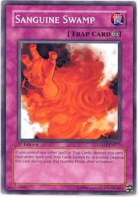 Sanguine Swamp - Light of Destruction YuGiOh trading card