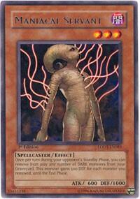 Maniacal Servant - Light of Destruction (LODT) #LODT-EN085 - Rare YuGiOh Trading Card