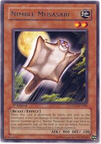 Nimble Musasabi - Light of Destruction (LODT) #LODT-EN086 - Rare YuGiOh Trading Card