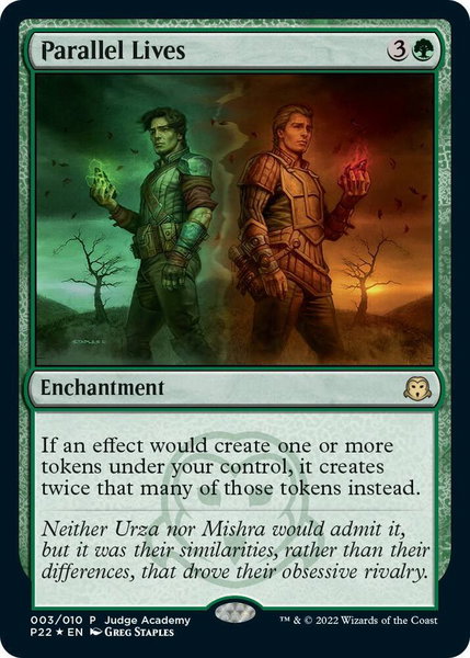 Parallel Lives - Judge Promos Magic: The Gathering trading card