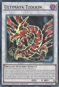 Ultimaya Tzolkin - Dimension of Chaos (DOCS) #DOCS-ENSE1 - Super Rare YuGiOh Trading Card