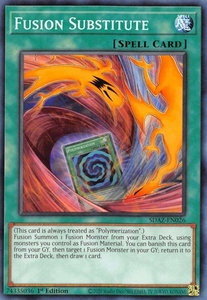 Fusion Substitute - Structure Deck: Albaz Strike (SDAZ) #SDAZ-EN026 - Common / Short Print YuGiOh Trading Card