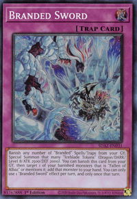 Branded Sword - Structure Deck: Albaz Strike (SDAZ) #SDAZ-EN031 - Super Rare YuGiOh Trading Card