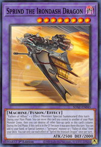 Sprind the Irondash Dragon - Structure Deck: Albaz Strike (SDAZ) #SDAZ-EN045 - Common / Short Print YuGiOh Trading Card