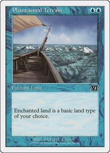 Phantasmal Terrain - Classic Sixth Edition (6ED) #84 - Common Magic: The Gathering Trading Card