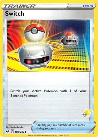 Switch - 183/202 (#36 Pikachu Stamped) - Battle Academy 2022 (BA22) #183/202 - Promo Pokémon Trading Card
