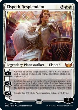 Elspeth Resplendent - Streets of New Capenna Magic: The Gathering trading card