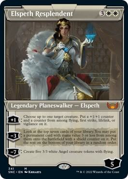Elspeth Resplendent (Showcase) - Streets of New Capenna Magic: The Gathering trading card