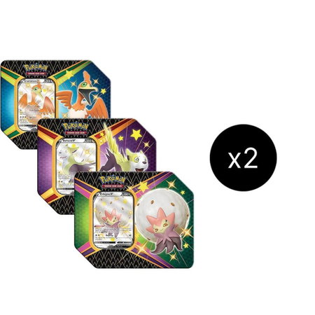 Shining Fates V Tin Case - Shining Fates Pokémon trading card