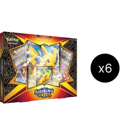 Shining Fates Collection Pikachu V Case - Shining Fates Pokémon trading card