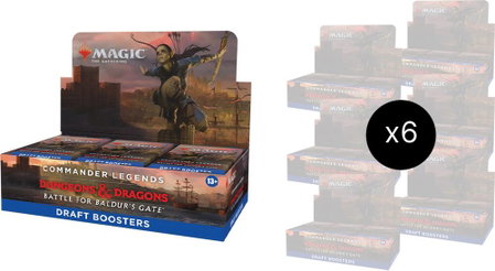 Commander Legends: Battle for Baldur's Gate - Draft Booster Box Case trading card from Commander Legends: Battle for Baldur's Gate Commander Legends: Battle for Baldur's Gate - Draft Booster Box Case - Commander Legends: Battle for Baldur's Gate Magic: The Gathering trading card