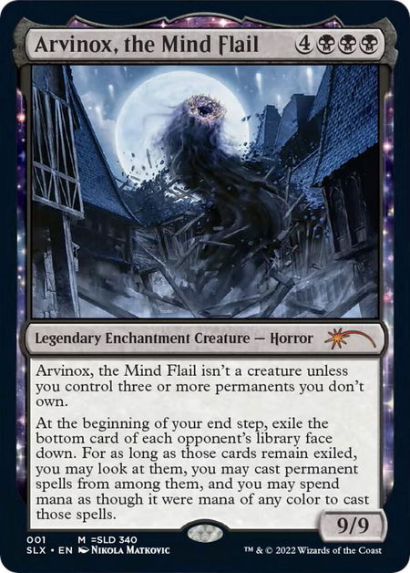 Arvinox, the Mind Flail - SLX Cards Magic: The Gathering trading card