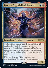 Bjorna, Nightfall Alchemist - SLX Cards (SLX) #2 - Rare Magic: The Gathering Trading Card