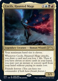 Cecily, Haunted Mage - SLX Cards (SLX) #3 - Rare Magic: The Gathering Trading Card