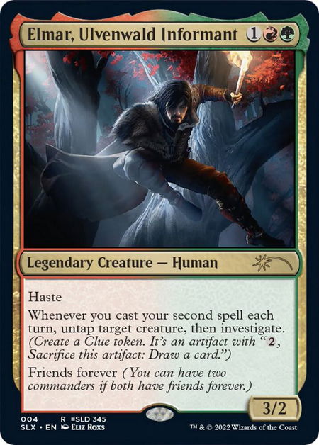 Elmar, Ulvenwald Informant - SLX Cards Magic: The Gathering trading card