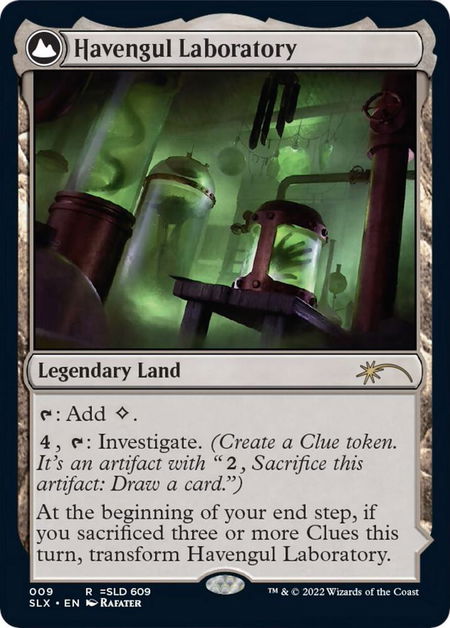 Havengul Laboratory - SLX Cards Magic: The Gathering trading card