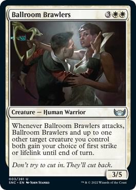 Ballroom Brawlers - Streets of New Capenna Magic: The Gathering trading card